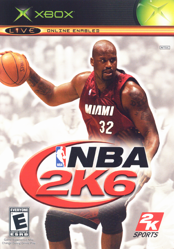 NBA 2K6 box art for Xbox
